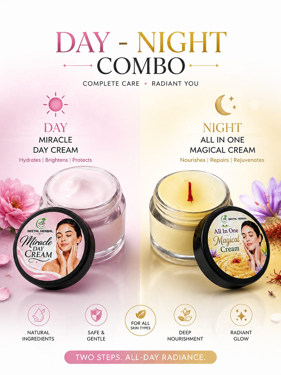 Day - Night Cream Combo
