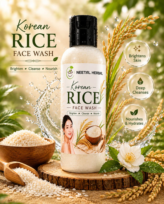 Korean Rice Face Wash