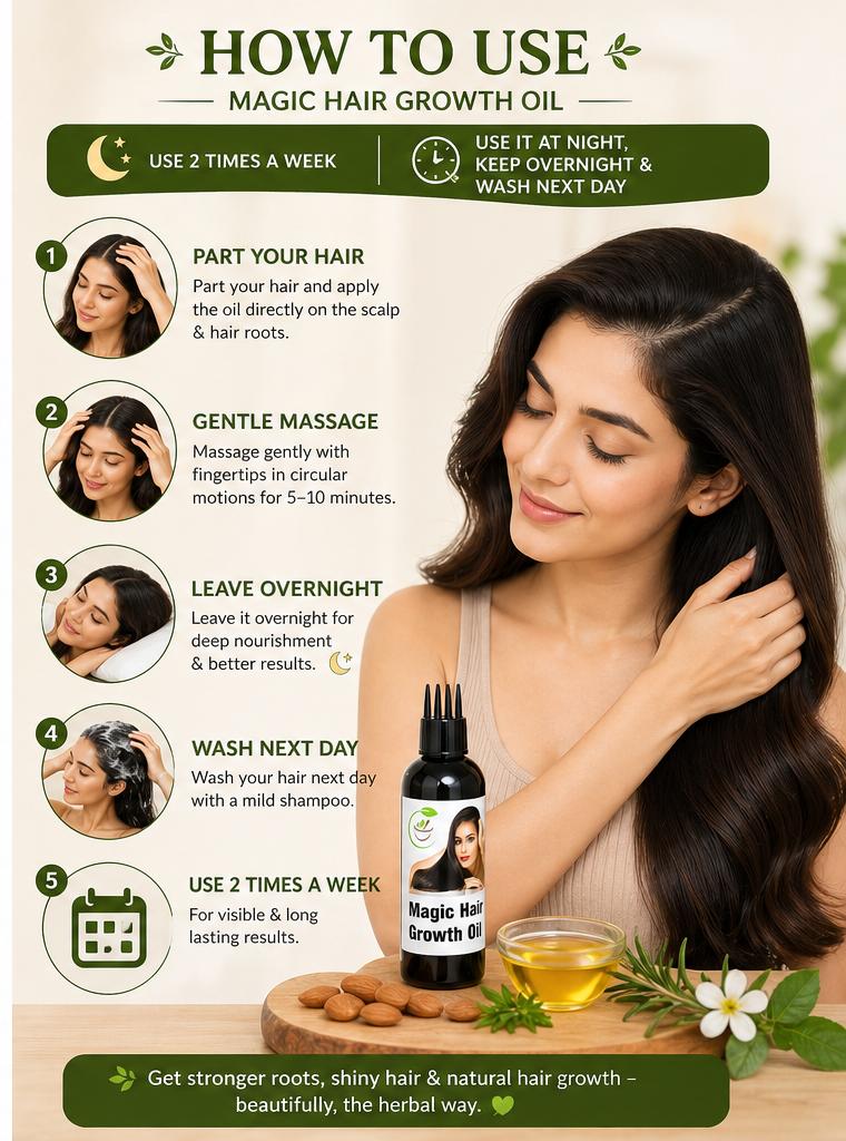 Magic Hair Growth Oil