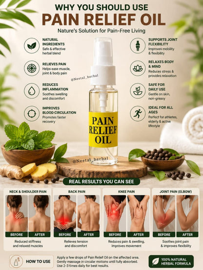 Pain Relief Oil
