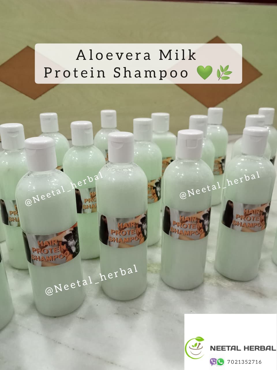 Aloevera  Milk Protein Shampoo